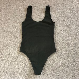 Wilfred Free Leila Bodysuit in KHAKI